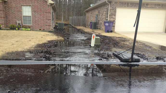 > Apr 1 - Oil overruns Arkansas town: Many 'didn't even know' pipeline ran under their homes - Photo posted in BX Daily Bugle - news and headlines | Sign in and leave a comment below!