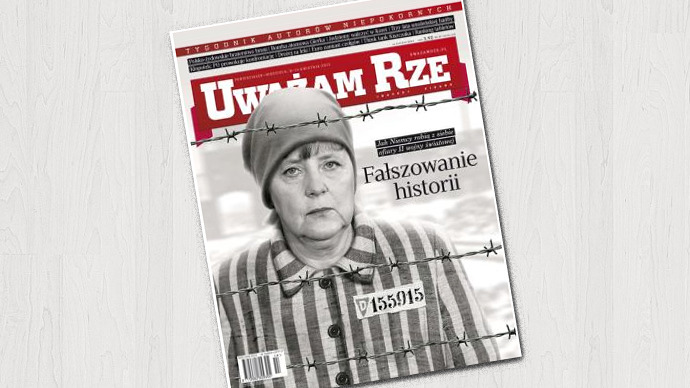 The cover that caused controversy (Image from uwazamrze.pl)