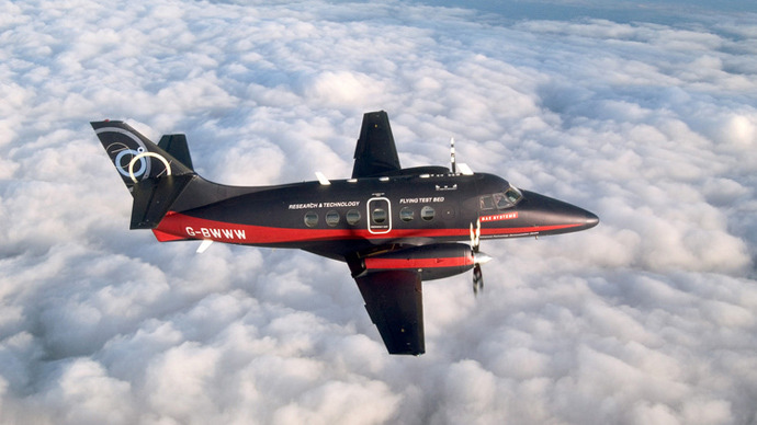 Jetstream 31 - The Flying Testbed (Image from baesystems.com)