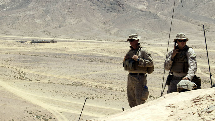 Soldados norte-americanos. (AFP Photo / Khalil MAZRAAWI)
