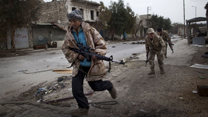 Syrian Turkmen rebels.(AFP Photo / Jm Lopez)