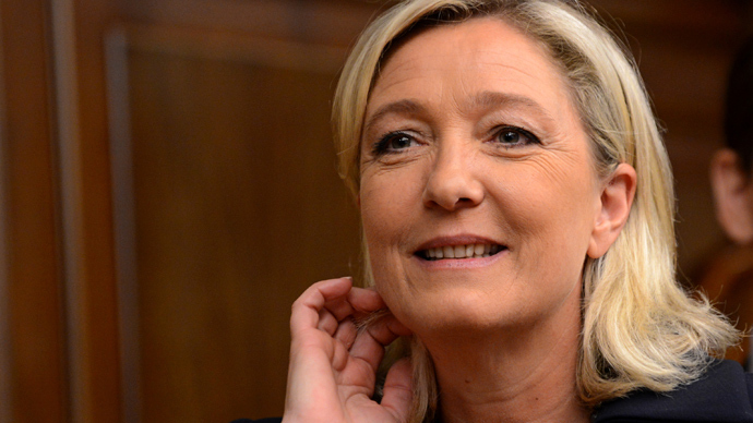 France's National Front leader Marine Le Pen (AFP Photo / Kirill Kudryavtsev)