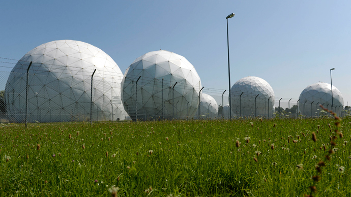 Radomes stand on the former monitoring base of the U.S. intelligence organization National Security Agency (NSA) in Bad Aibling, near Rosenheim, southern Germany (AFP Photo / Christof Striache)