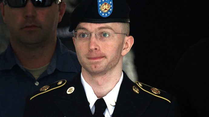 US Army Private First Class Bradley Manning (AFP Photo / Saul Loeb)