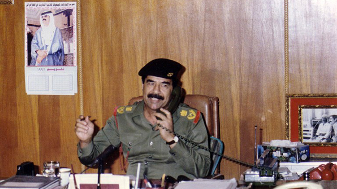 This handout dated 1991 shows toppled leader Saddam Hussein (AFP Photo)