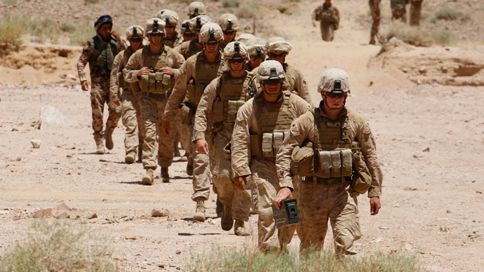 U.S. Marines (Reuters / Muhammad Hamed)
