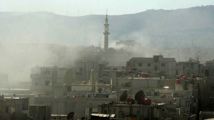 View of Damascus. (AFP Photo / Ammar al-Arbini)