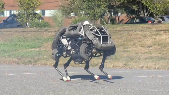 screenshot from youtube video by BostonDynamics