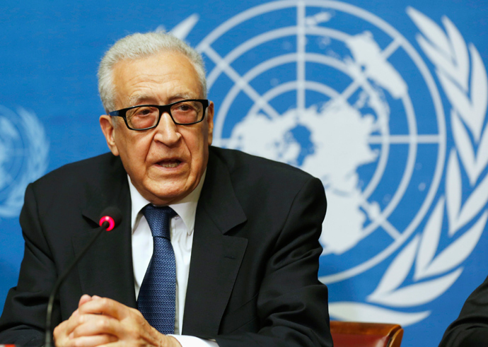 U.N. Special Representative Lakhdar Brahimi (Reuters / Larry Downing)