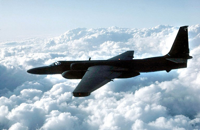 This undated hand out from the US Air Force photo shows a U-2 spy plane. (AFP Photo)