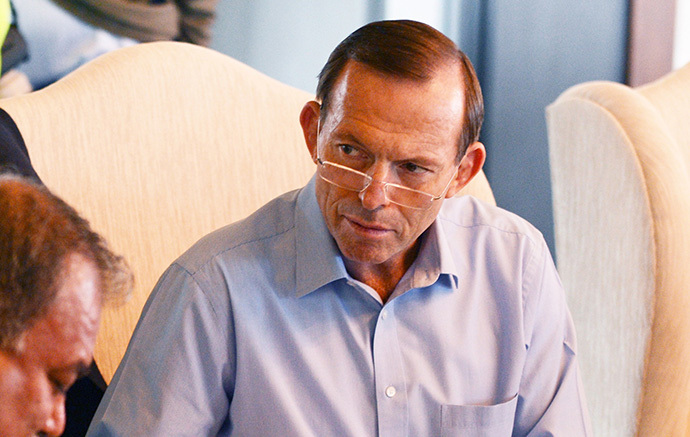Australian Prime Minister Tony Abbott (AFP Photo / Roberto Schmidt)