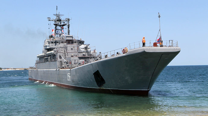 The Yamal large landing craft (RIA Novosti/Alexey Kudenko)