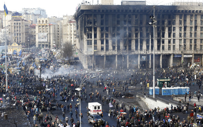 Kiovan 20 helmikuu 2014 (Reuters / Vasily Fedosenko)