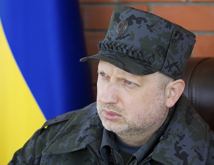 Aleksandr Turchinov (Reuters / Mykhailo Markiv / Ukrainian Presidential Press Service)