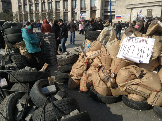 Kiova 18. helmikuuta 2014.  (Reuters / David Mdzinarishvili)