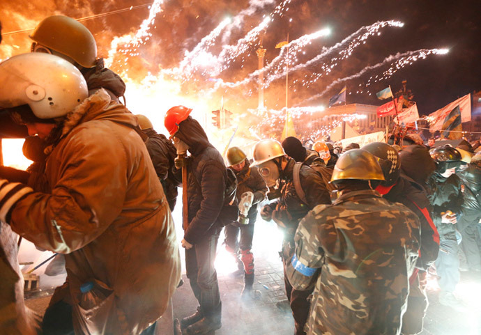 Kiev, February 18, 2014 (Reuters / Vasily Fedosenko)