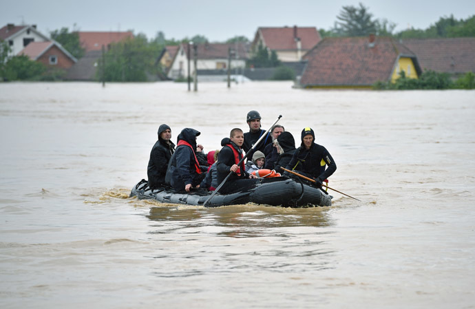 Balkan floods
