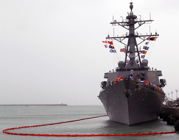 O USS Donald Cook (Foto: AFP)