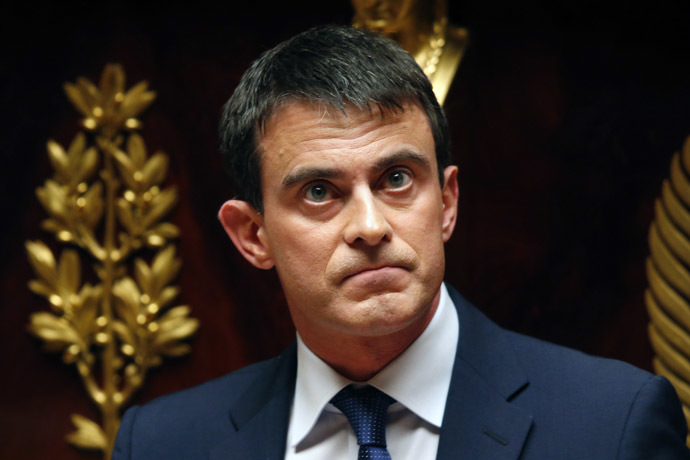 Primeiro-ministro francês Manuel Valls (Reuters / Charles Platiau)