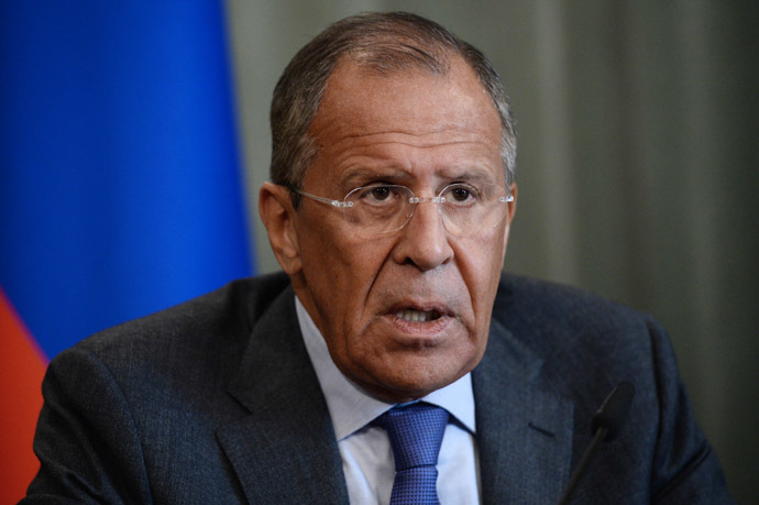 Russian Foreign Minister Sergey Lavrov (RIA Novosti/Maksim Blinov)