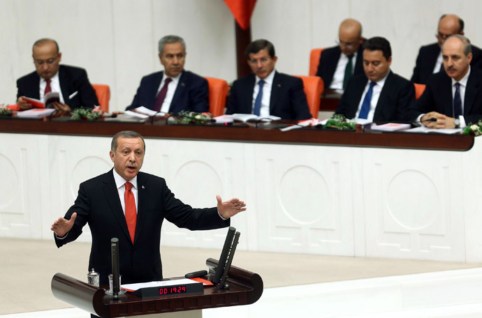 Presidente Recep Tayyip Erdogan da Turquia (AFP Photo / Adem Altan)