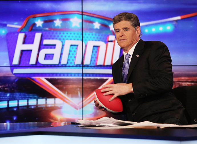Host Sean Hannity (AFP Photo / Paul Zimmerman)