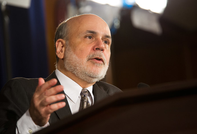Federal Reserve Board Chairman Ben Bernanke (AFP Photo/Karen Bleier)