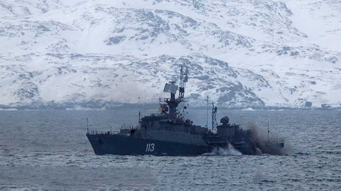 Military exercises of Russian Northern Fleet (RIA Novosti / Mikhail Fomichev)